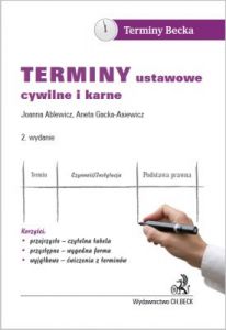 Terminy ustawowe cywilne i karne