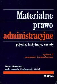 Materialne prawo administracyjne