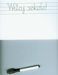 Witaj szkoło! Raczek Pierwsze litery i cyfry