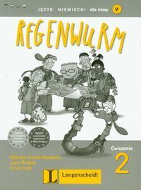 Regenwurm 2 Ćwiczenia z płytą CD Język niemiecki
