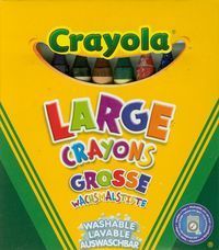 Kredki świecowe Crayola zmywalne 8 sztuk