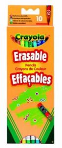 Kredki ołówkowe Crayola ścieralne 10 sztuk