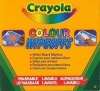 Markery Crayola do białej tablicy 8 sztuk
