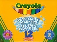Flamastry Crayola spieralne 12 sztuk