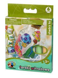 Farbki witrażowe 6 kolorów