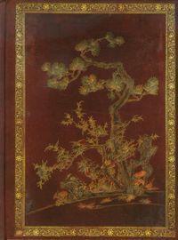 Notatnik szyty Azjatycki Krajobraz