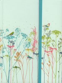 Notatnik zamykany Roślinne Ptaki