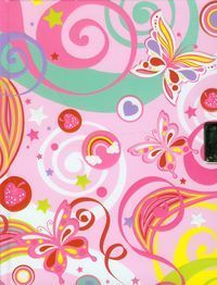 Pamiętnik zamykany Fantazyjne Motyle