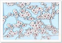 Papeteria Mini Kwiat wiśni