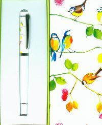 Pióro Ptaki Akwarela