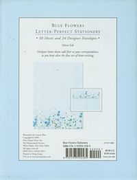 Papeteria Niebieskie kwiaty