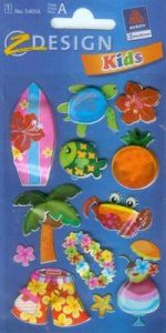 Naklejki 3D Z Design Kids Wakacje