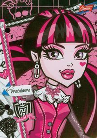 Wkłady do segregatora A6 Monster High 20 sztuk