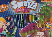 Sprayza magic Dinozaury Zestaw