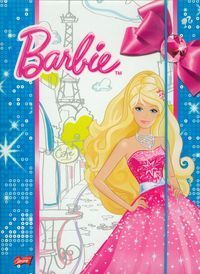 Teczka z gumką A4 Barbie