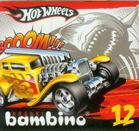 Kredki bambino Hot Wheels 12 kolorów