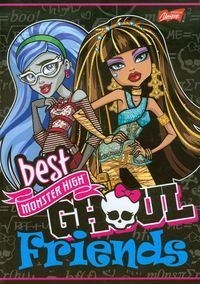 Zeszyt A5 Monster High w kratkę 32 strony
