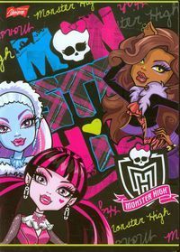 Zeszyt A5 Monster High w linie 32 strony