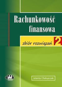 Rachunkowość finansowa Zbiór rozwiązań 2
