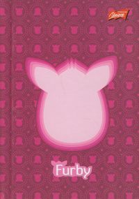 Brulion A6 Furby w kratkę 96 kartek różowy