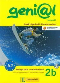 Genial 2B Kompakt Podręcznik z ćwiczeniami + CD Język niemiecki dla gimnazjum. Kurs dla początkujący
