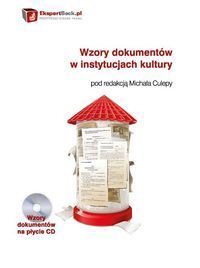 Wzory dokumentów w instytucjach kultury z płytą CD