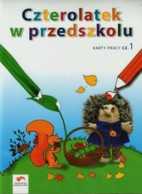 Czterolatek w przedszkolu Karty pracy Część 1