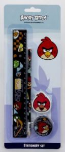Zestaw szkolny 4 elementy Angry Birds Play