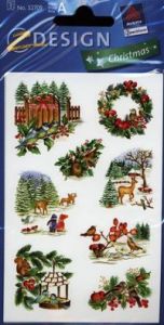 Naklejki bożonarodzeniowe Z Design Christmas Las