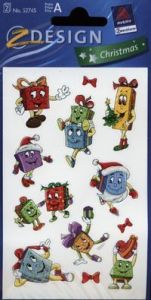 Naklejki świąteczne Z Design Christmas Paczki