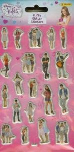 Naklejki wypukłe świecące Violetta