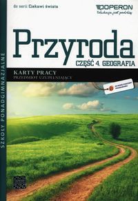 Przyroda Część 4 Geografia Karty pracy Przedmiot uzupełniający