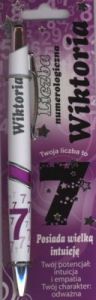 Długopis Numerologiczny - Wiktoria 7