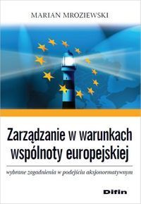 Zarządzanie w warunkach wspólnoty europejskiej