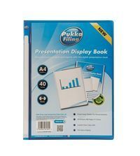 Ofertówka Panorama A4 Pukka Pad 40 koszulek Niebieska