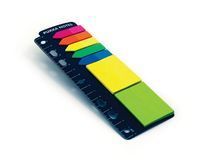 Flagi Pukka Pad i karteczki z linijką