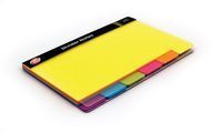 Karteczki Notes Pukka Pad z przekładką 60 sztuk 6 kolorów
