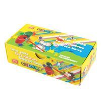 Farby plakatowe 8 kolorów