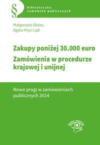 Zakupy poniżej 30 000 euro