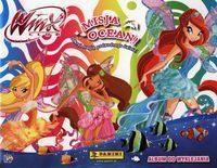 Album do wyklejania Winx Misja Ocean