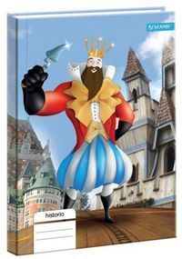 Brulion tematyczny A5 80 kartek Historia