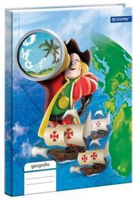 Brulion A5 Geografia w kratkę 80 stron