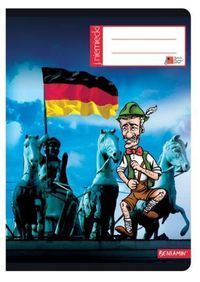 Zeszyt A5 Język niemiecki w kratkę 60 kartek