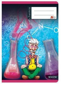 Zeszyt A5 Chemia w kratkę 60 kartek