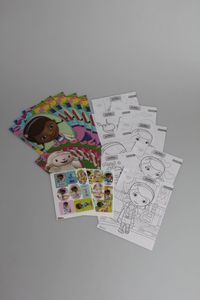 Wkłady do segregatora A5 + A6 GRATIS z kolorowankami i naklejkami