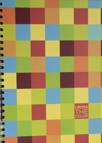 Kołobrulion A4 100 kartek z perforacją i kolorowymi registrami