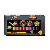 Plastelina 12 kolorów Angry Birds