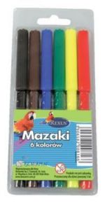 Mazaki 6 kolorów Rexus
