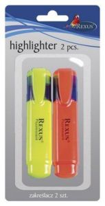 Zakreślacz 2 sztuki