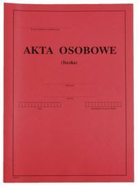 Teczka na akta osobowe A4